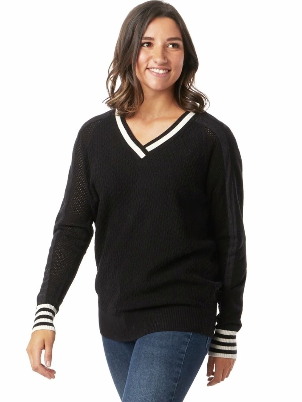 Smartwool Frosted Valley V-Neck Sweater Size Medium